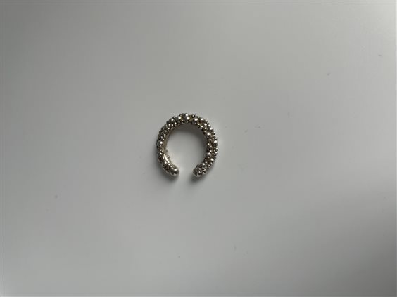Mono orecchino Daniela De Marchi Donna Huggy in Argento OR1353 - OR1353